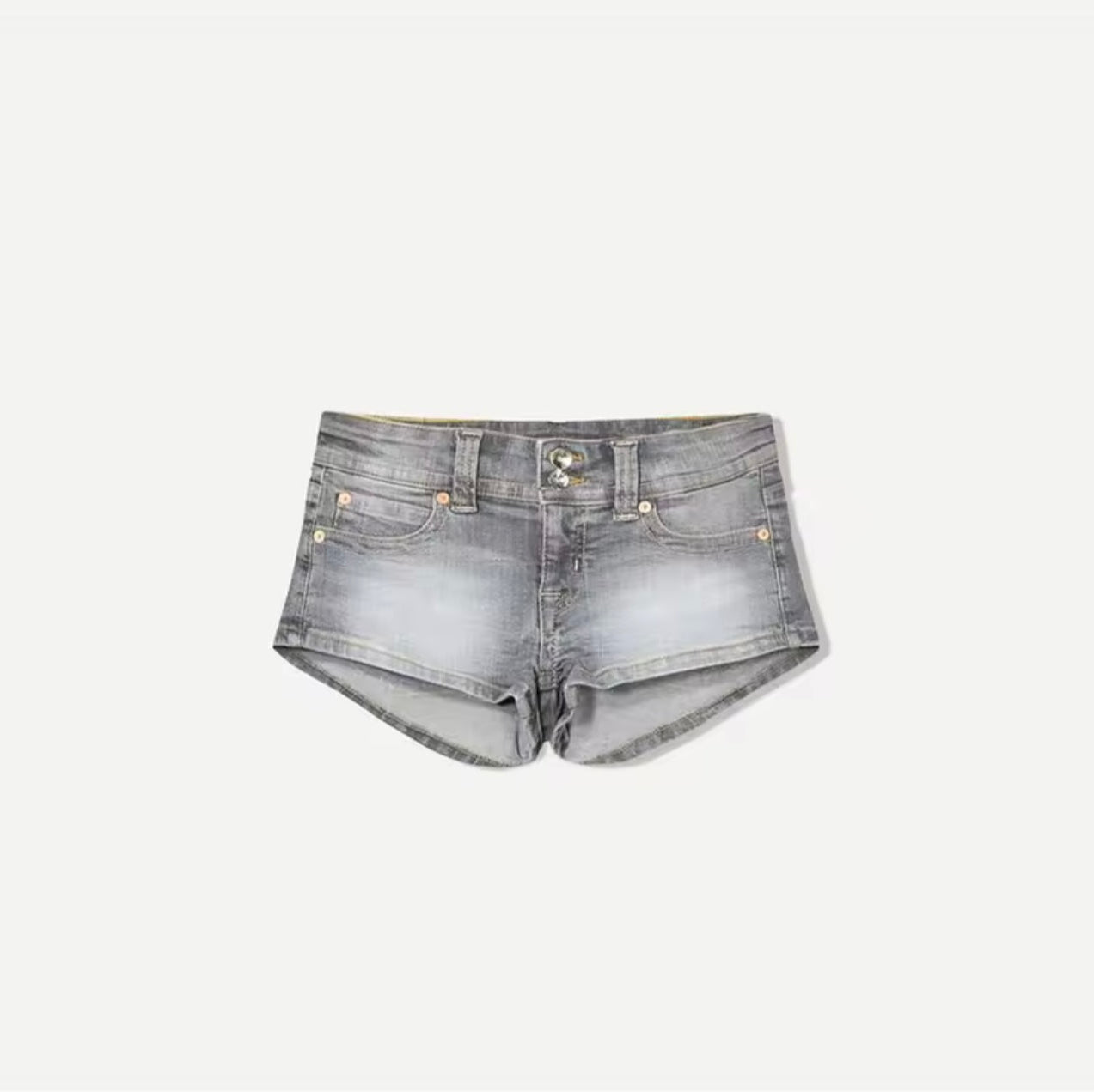 Peachy bottom jean shorts