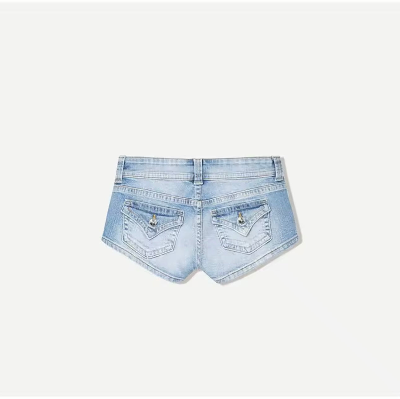 Peachy bottom jean shorts