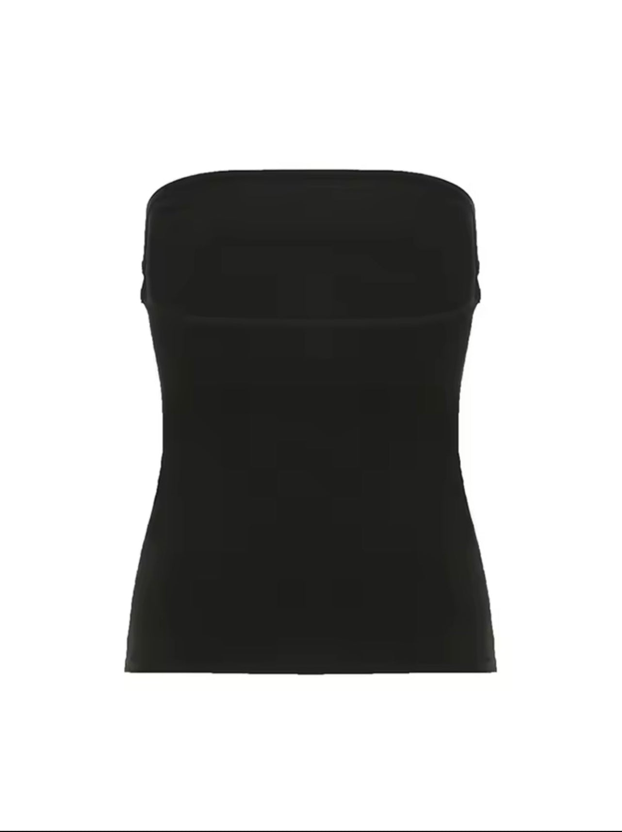 Goth print tube top