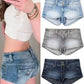Peachy bottom jean shorts
