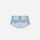 Peachy bottom jean shorts