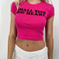 Small tits big heart top