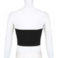 Bow stitched tube top