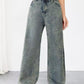 washed vintage style jeans