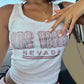 Rhinestone Las Vegas tank top