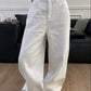 White high waist jeans