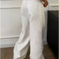 White high waist jeans