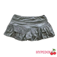 Low waisted mini skirt