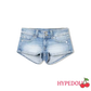 Peachy bottom jean shorts